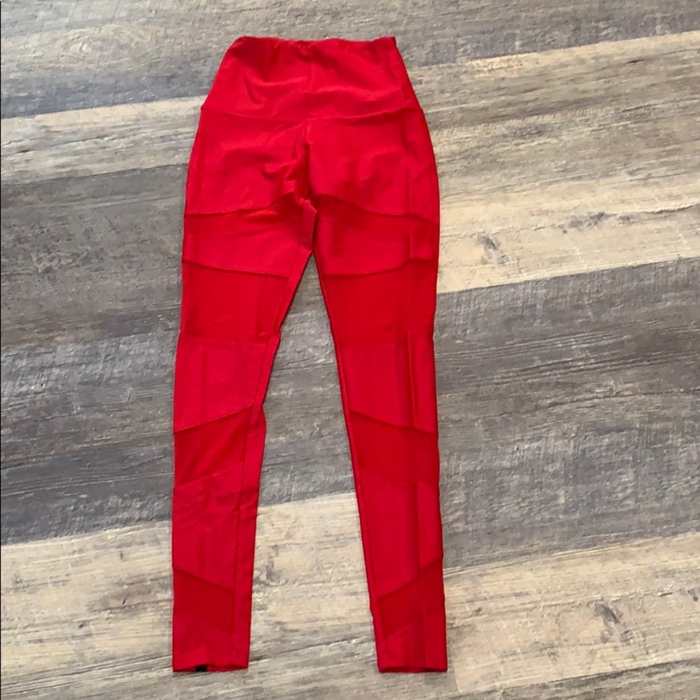 Onzie Full Length Legging with Sheer Panels